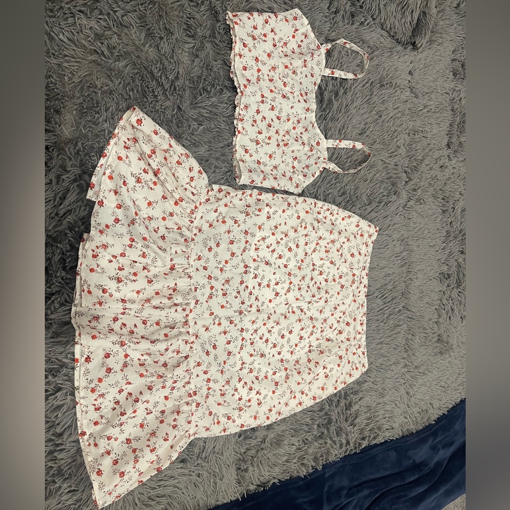 Women’s two piece skirt set